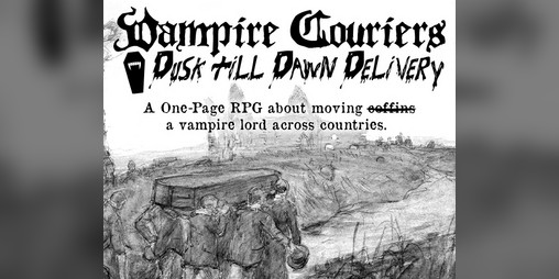 Cover image for Vampire Couriers: Dusk Till Dawn Delivery