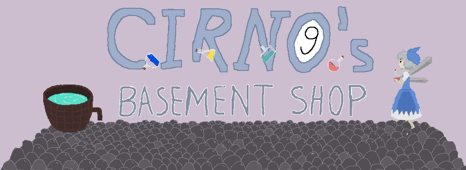 Cirno's basement shop