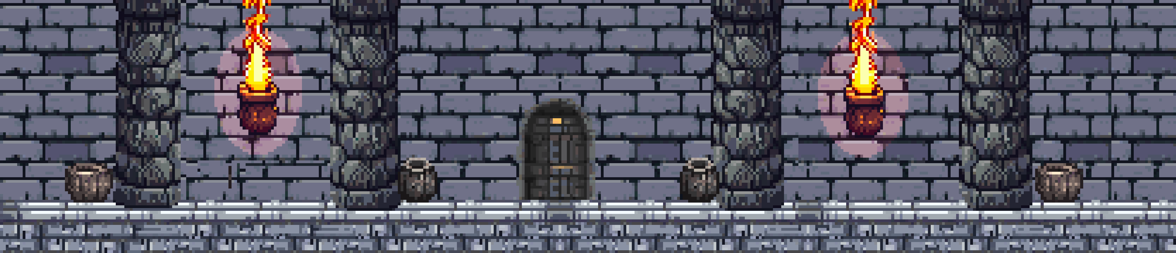 Dungeon entrance scene