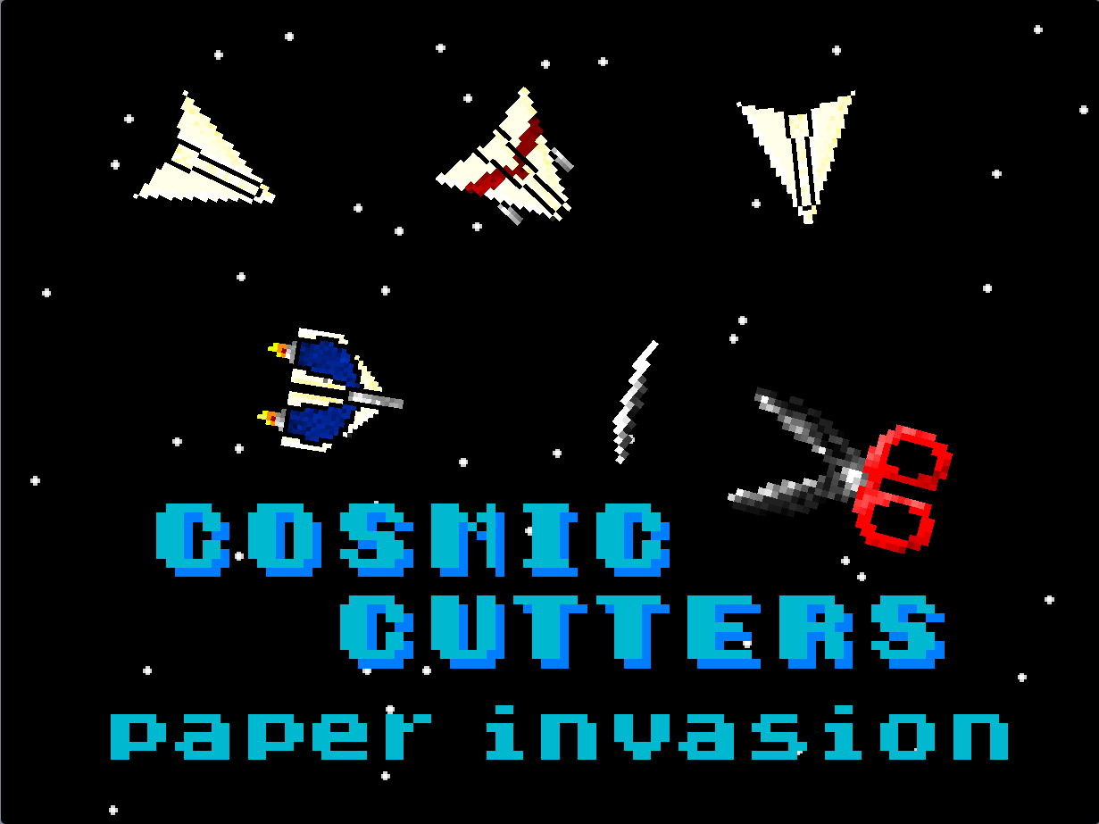 Cover image for Cosmic Cutters: Paper Invasion