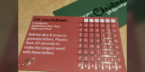 Cover image for Business card Christmas games