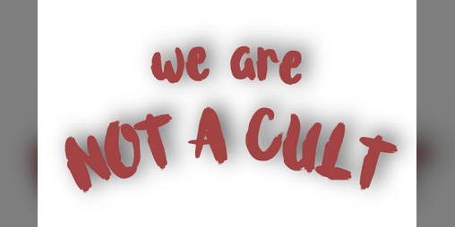 Cover image for not a cult