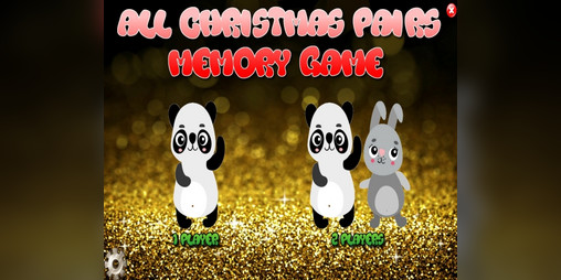 Cover image for All Christmas Pairs Memory Game