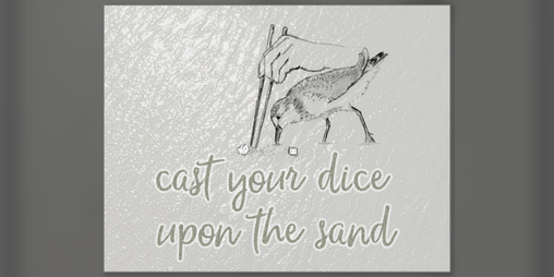 Cover image for cast your dice upon the sand