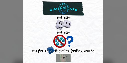 Cover image for D20 but also TWO D6 but also NO DICE? maybe a D10 if you're feeling wacky...2!: a d20 zine jam 2024 zine