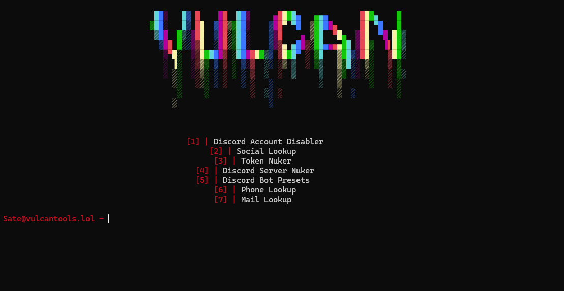 Vulcan | OSINT