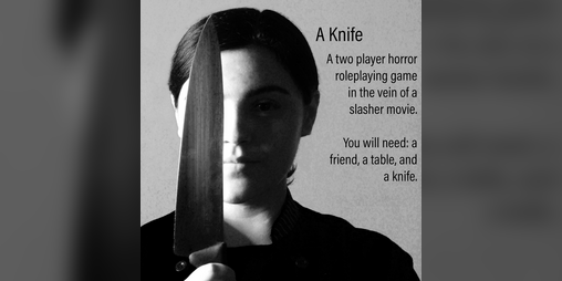 Cover image for A Knife