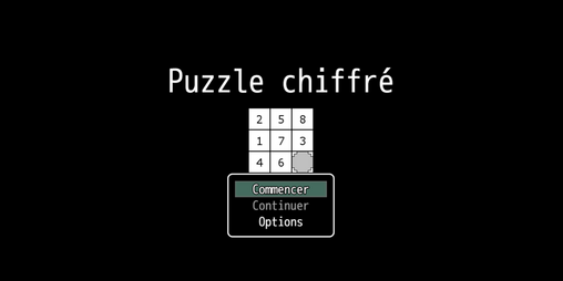 Cover image for Puzzle chiffré