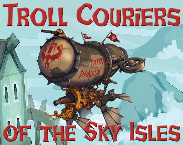 Cover image for Troll Couriers of the Sky Isles