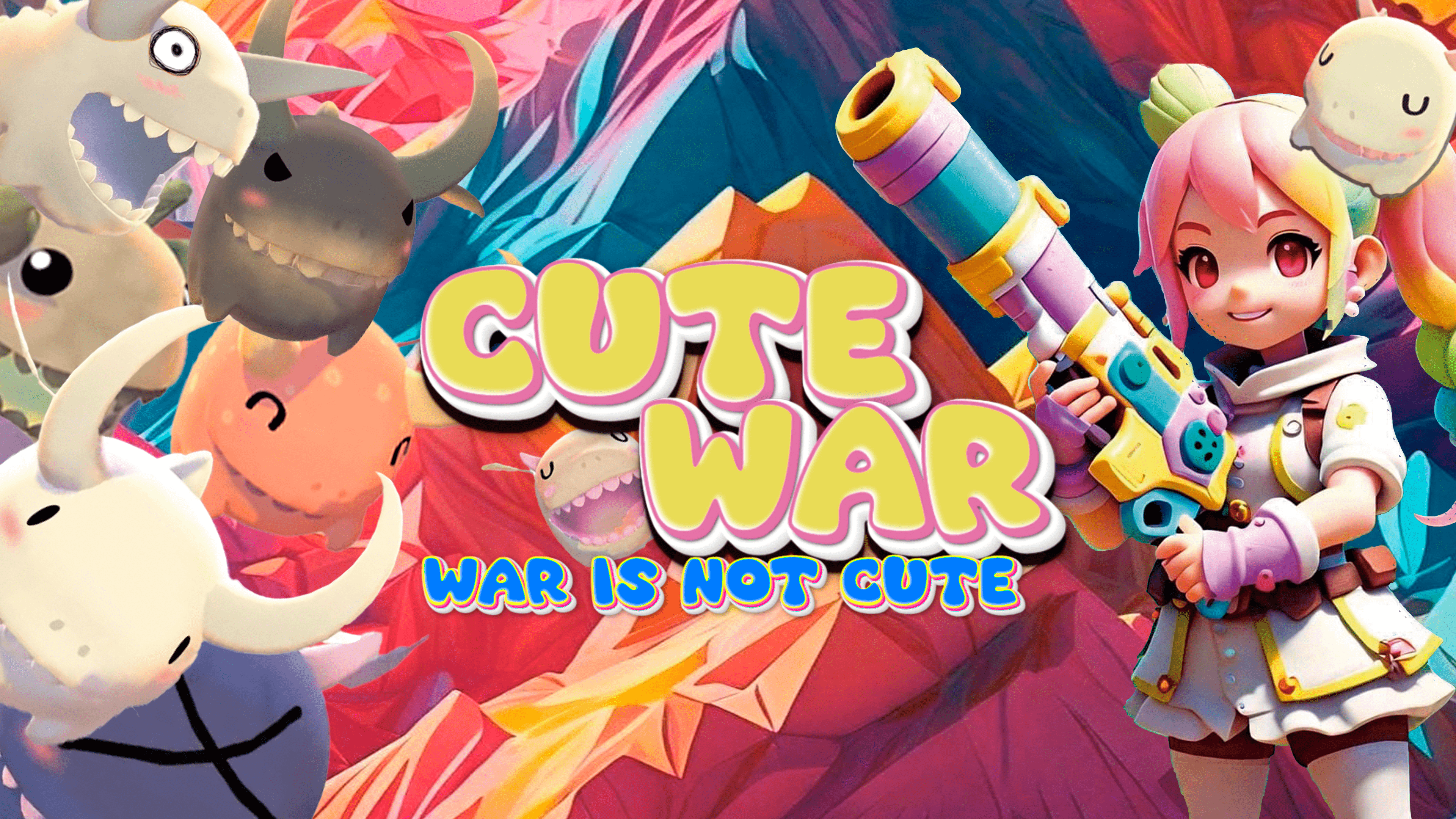 ¡Cute war!