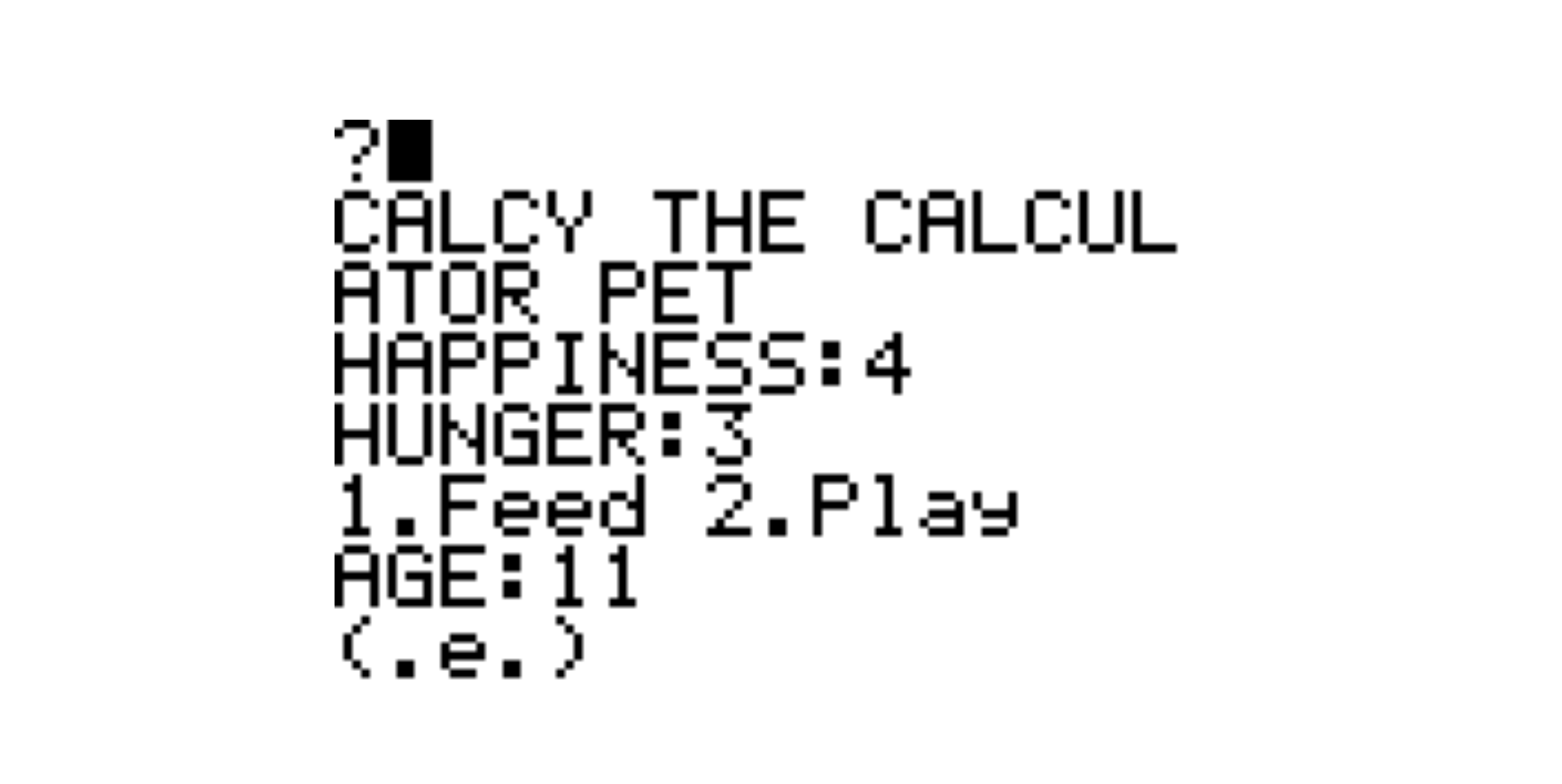 Calcy the calculator pet