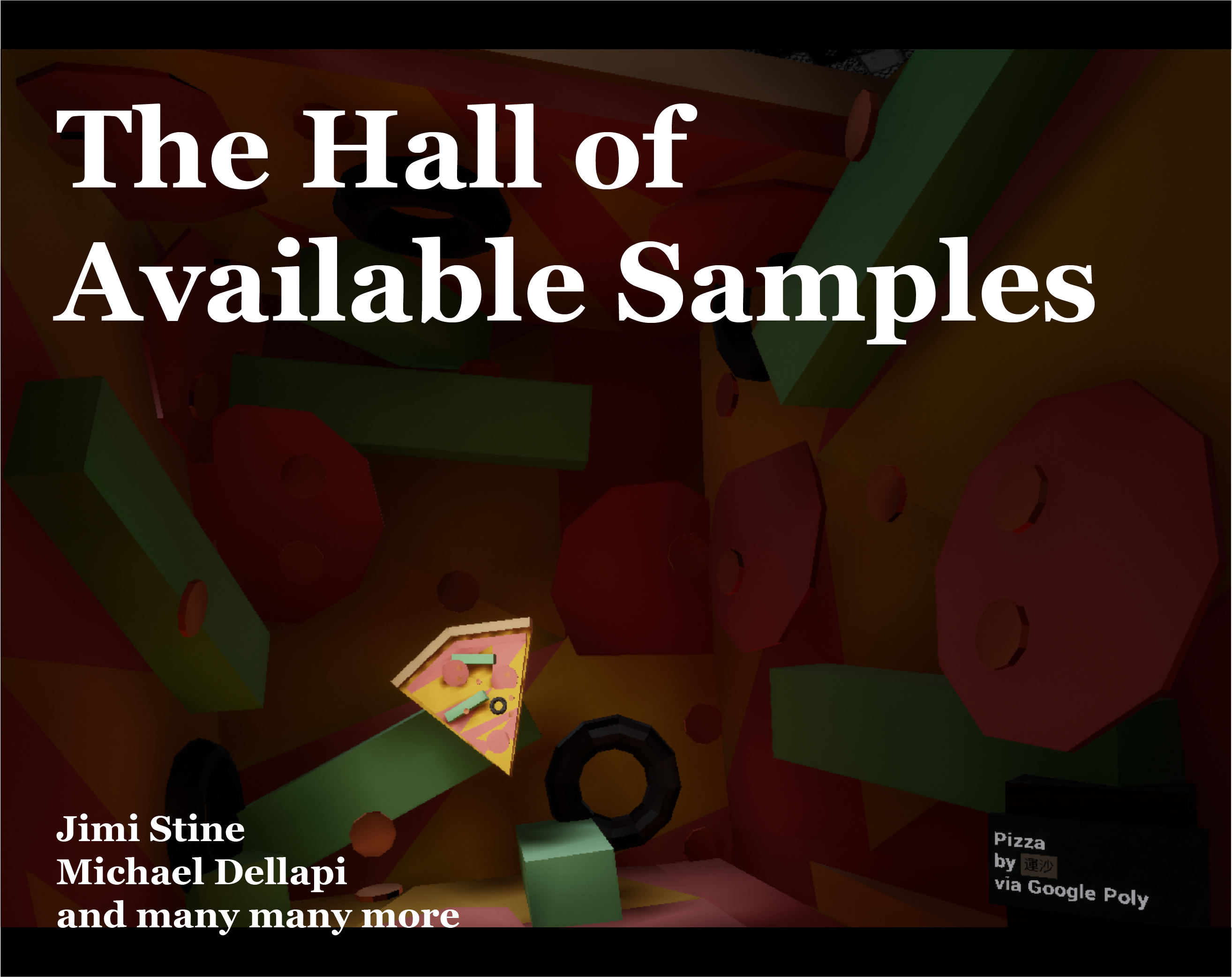 The Hall of Available Samples