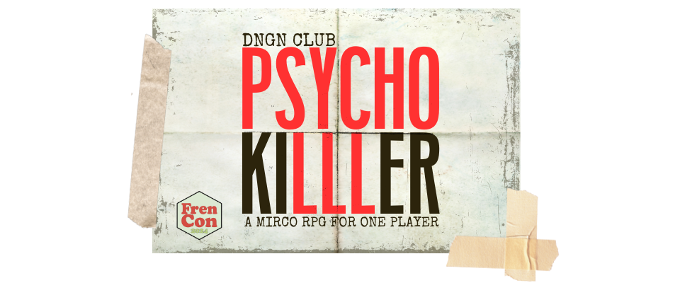 PSYCHO KILLLER