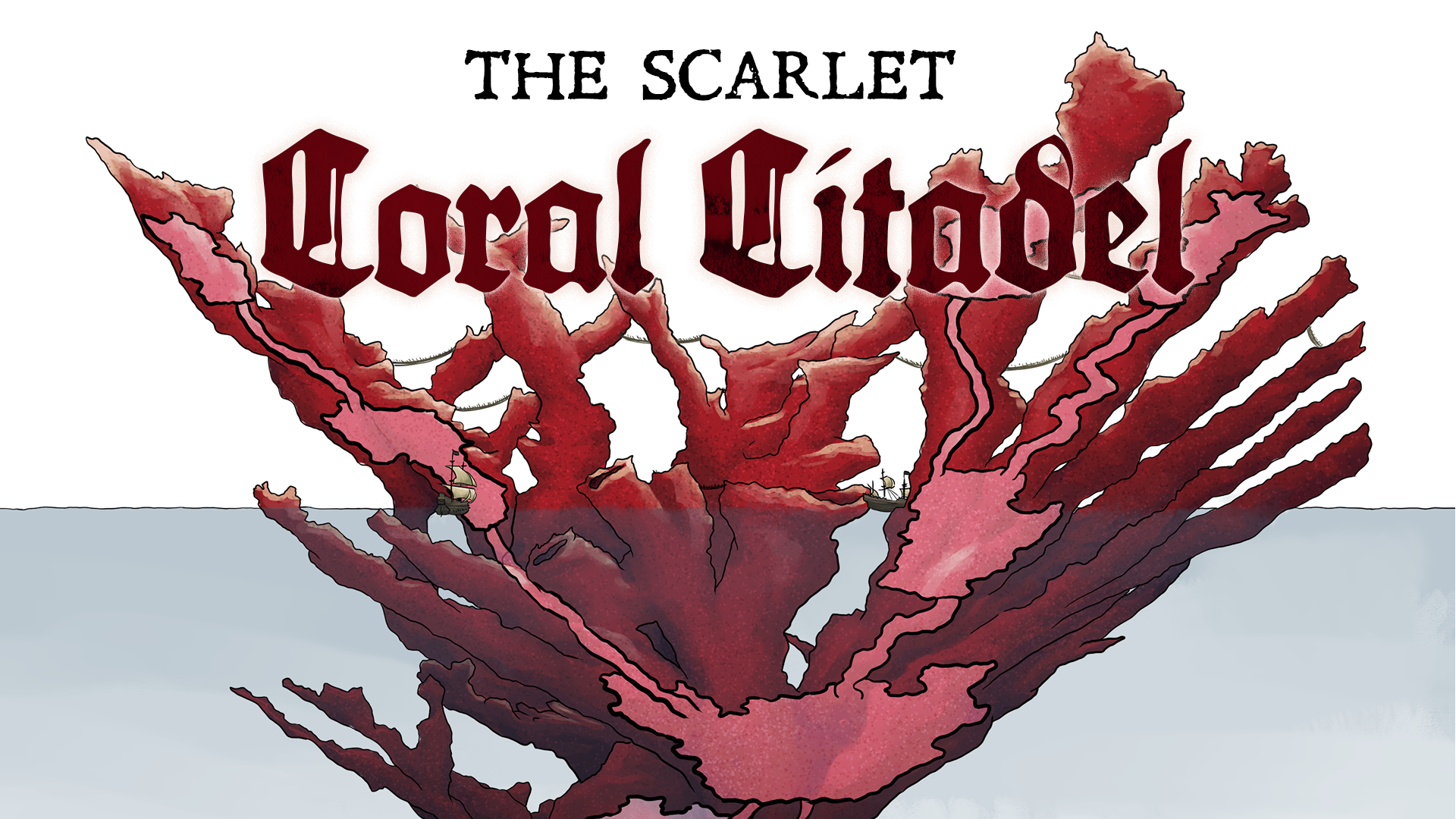 The Scarlet Coral Citadel - Adventure for Pirate Borg