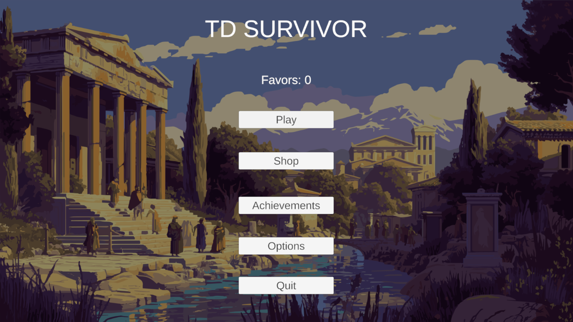 Cover image for Survivor TD Early Version