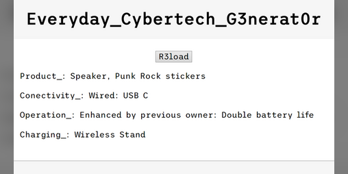 Cover image for Everyday_Cybertech_Generator//