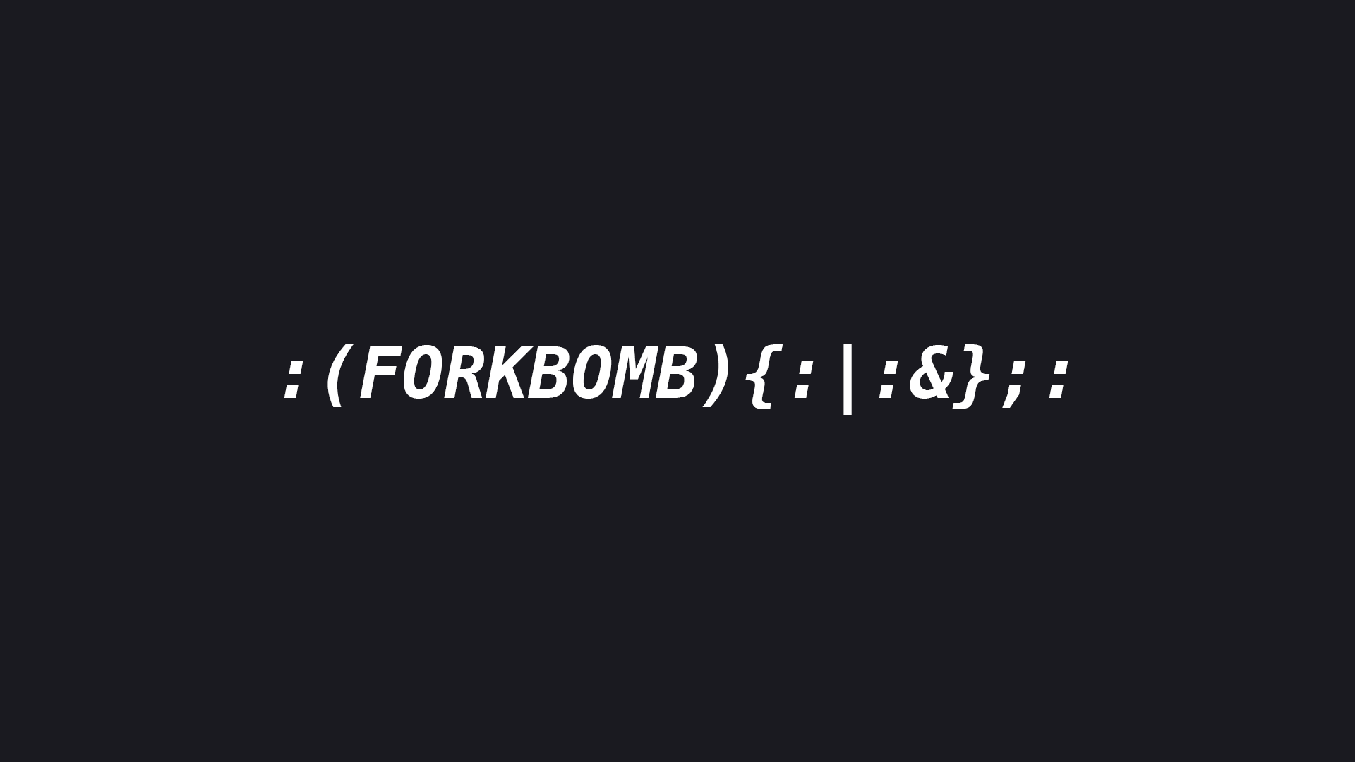 forkbomb hacknet