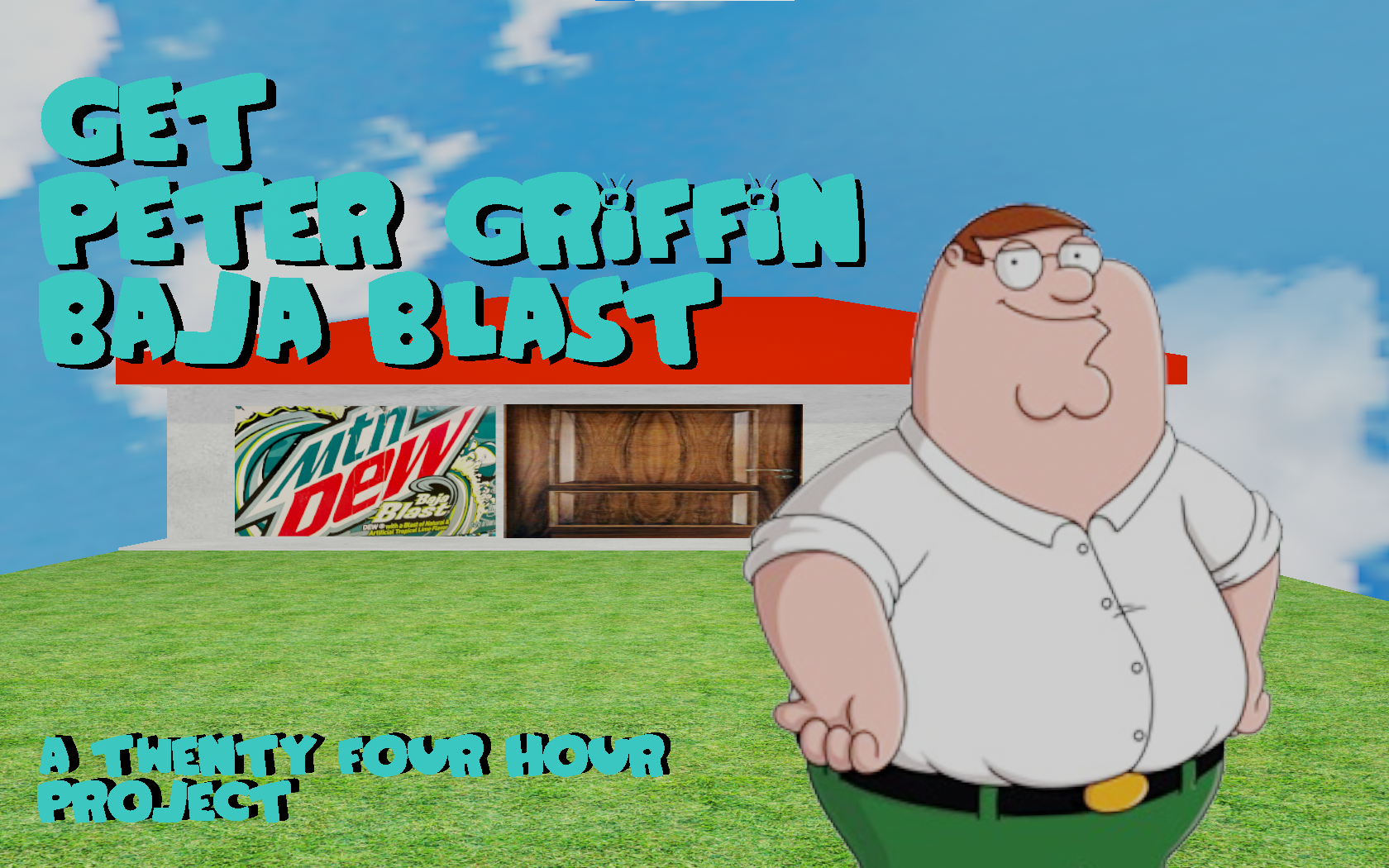 Get Peter Griffin Baja Blast