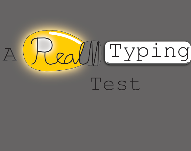 A Real Typing Test