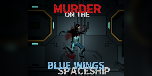 Cover image for Murder on the Blue Wings Spaceship