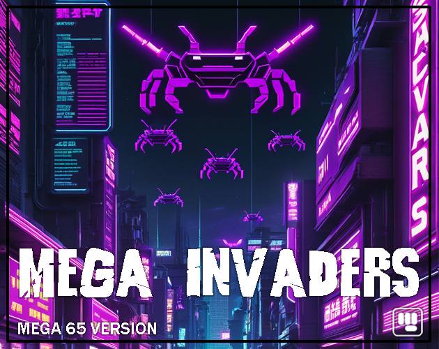 Cover image for Mega Invaders