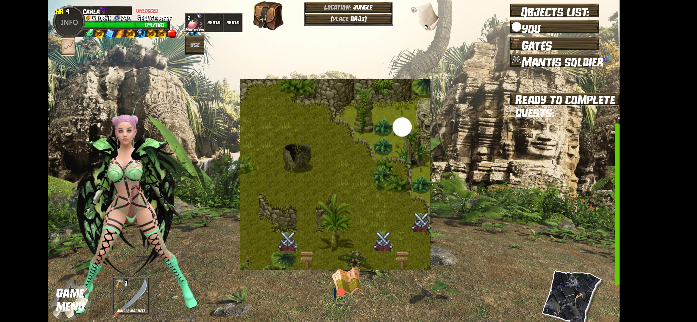 Blade Mistress gameplay screenshot 2