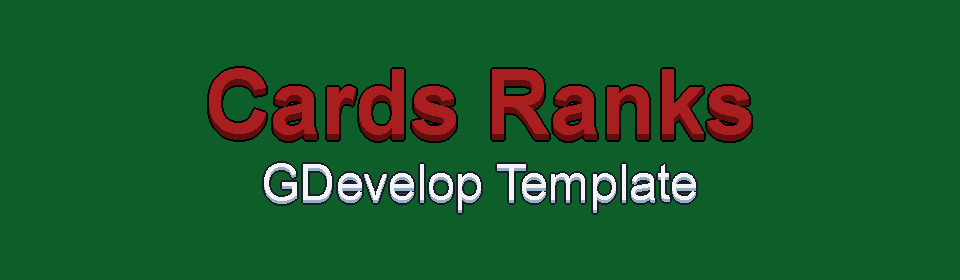 Cards Ranks Template