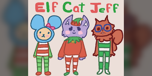 Cover image for Elf Cat Jeff