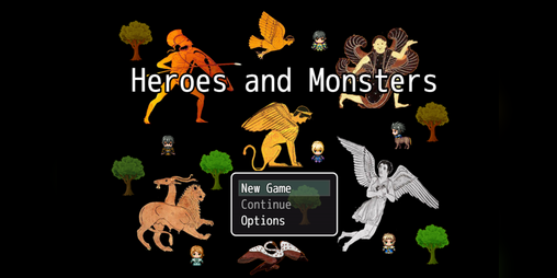 Cover image for Heroes and Monsters