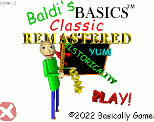 Baldi basics remastered