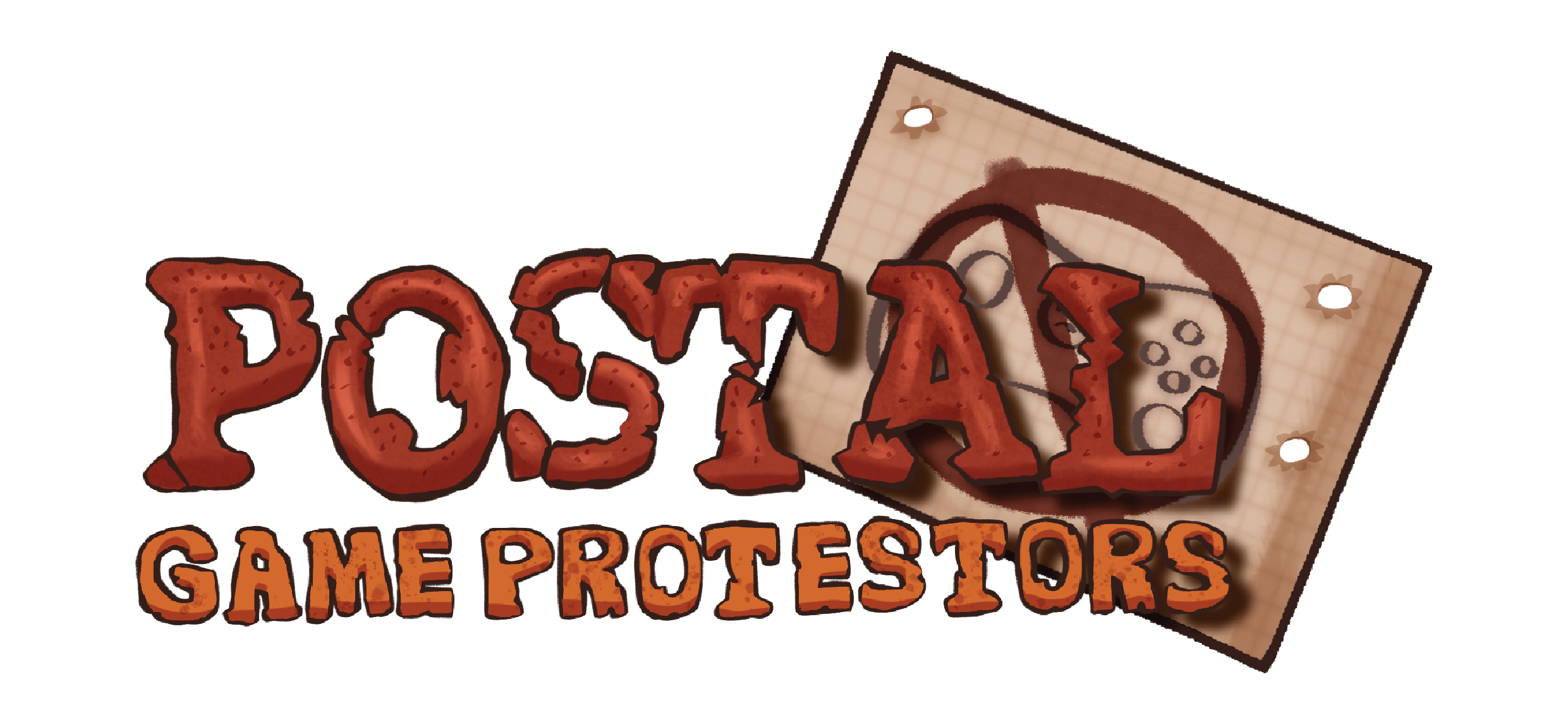 Postal Game Protestors