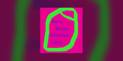 Cover image for Merry Bloody Christmas, Larry