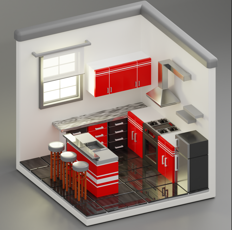 3D KITCHEN_ROOM