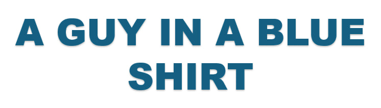 A Guy In A Blue Shirt - PowerPoint