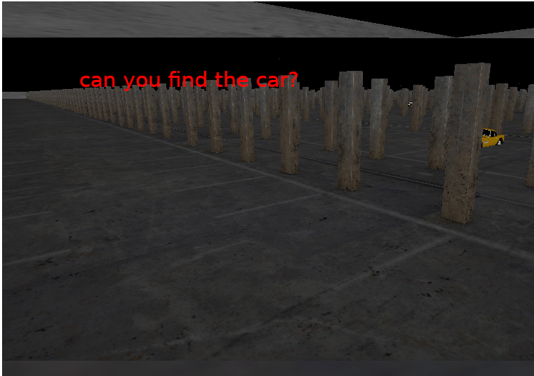 car finding simulator cover