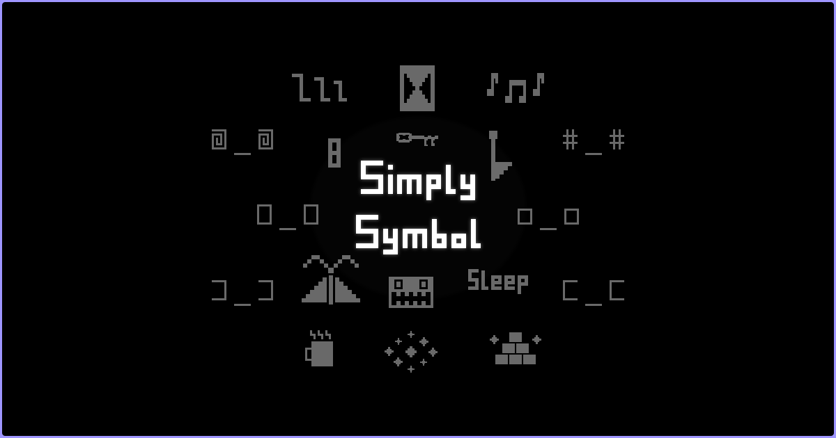 Simply Symbol by Salbei