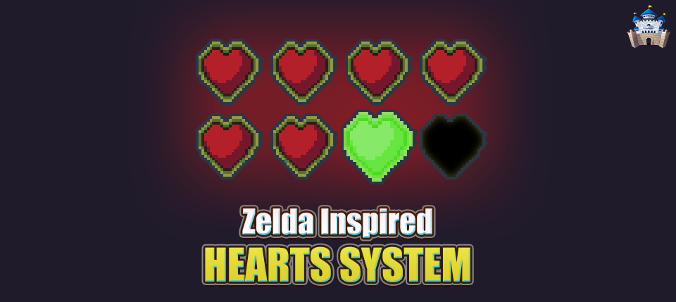 Zelda inspired Hearts System - Plugin for RPG Maker MZ