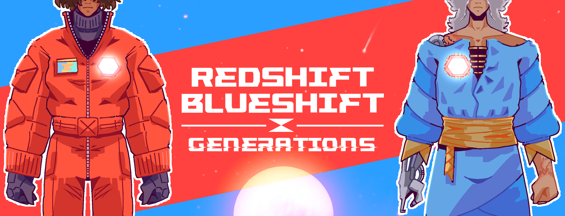 Redshift Blueshift Generations