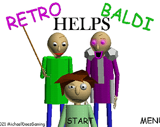 Retro helps baldi