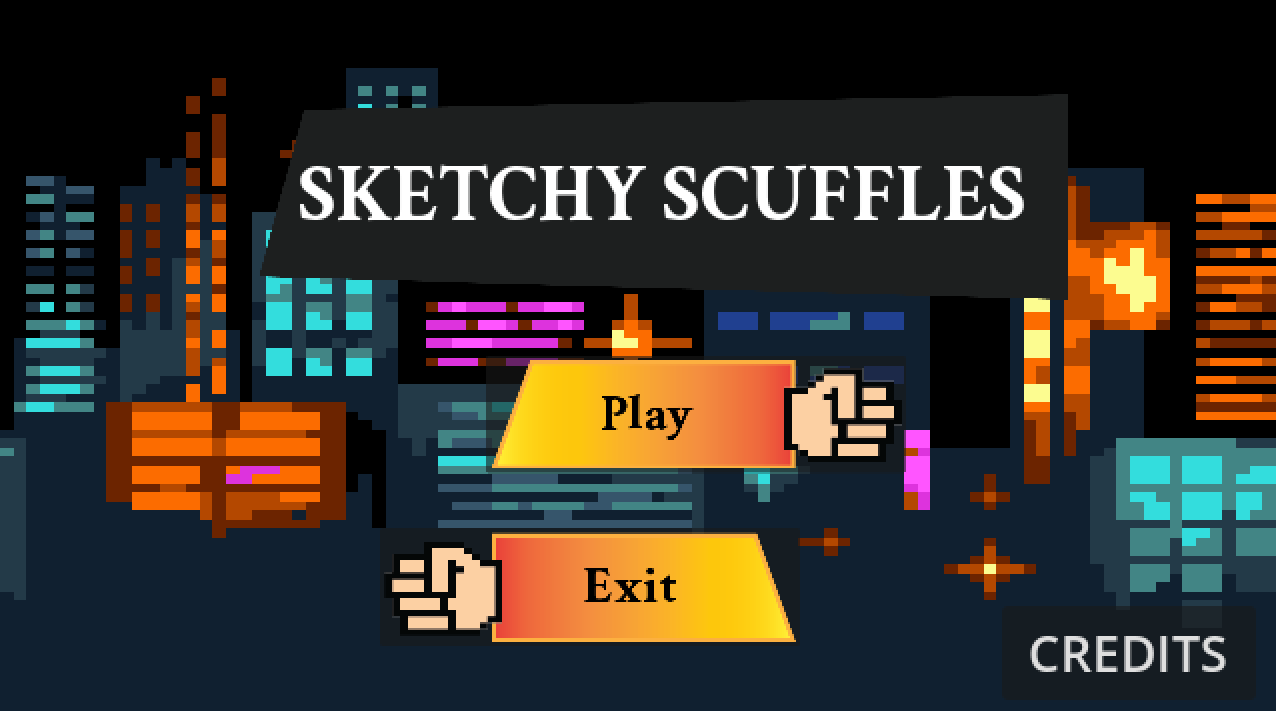 Cover image for Sketchy Scuffles