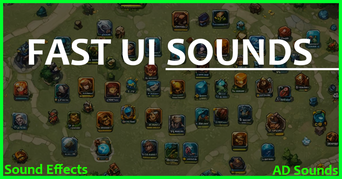 Fast UI Sounds - Sound Effects