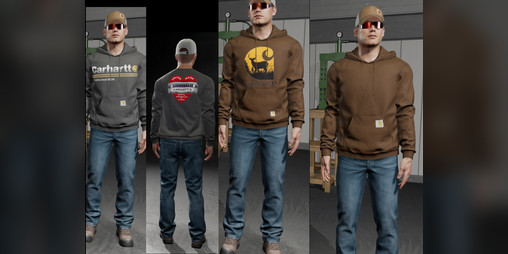 Cover image for Carhartt themed clothing pack