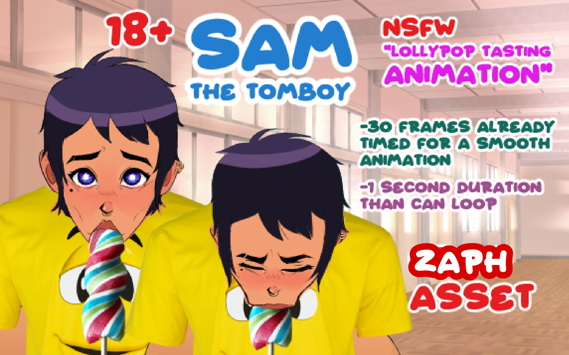 Sam the Tomboy *NSFW* Animation Loop