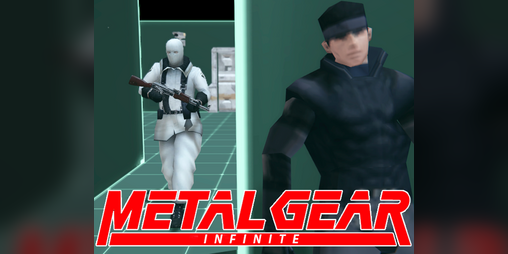 Cover image for METAL GEAR INFINITE