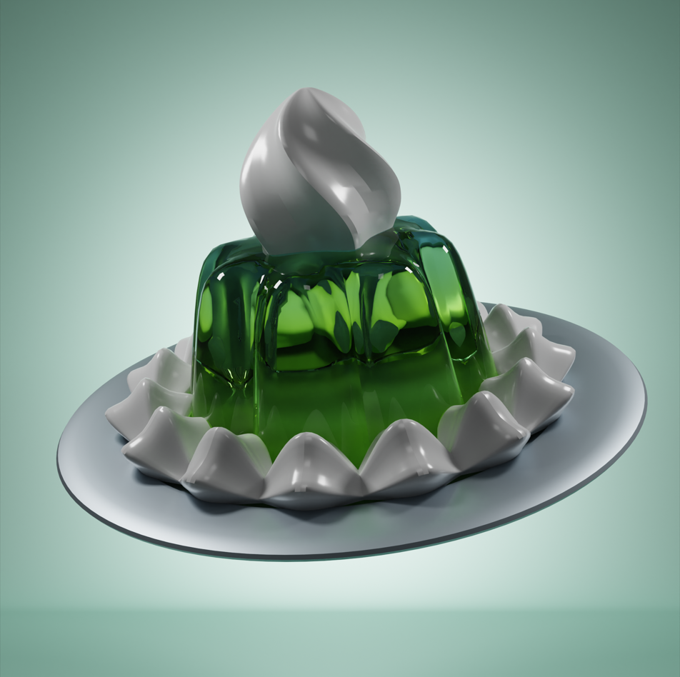 3D Green_Jelly