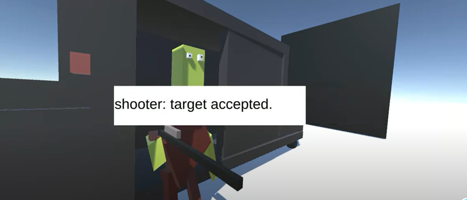 the scene when the sniper saves you the scene when the sniper saves you