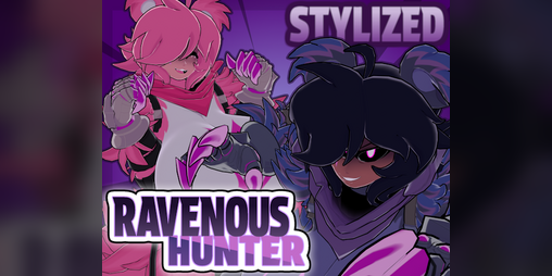 Cover image for Stylized Ravenous Hunters [VRChat Avatar]