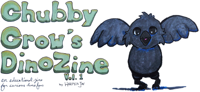 Chubby Crow's DinoZine Vol. 1