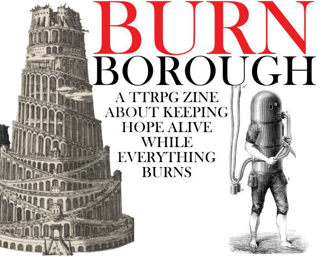 Cover image for Burnborough TTRPG