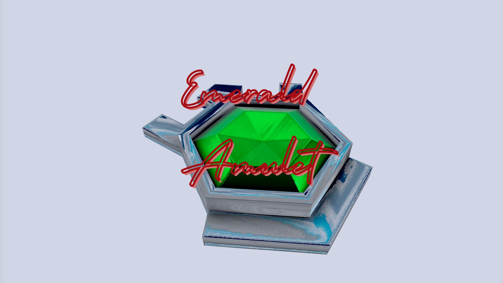 Emerald Amulet by Uberto